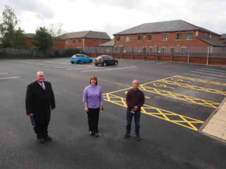 Staincross Car Park Dedication