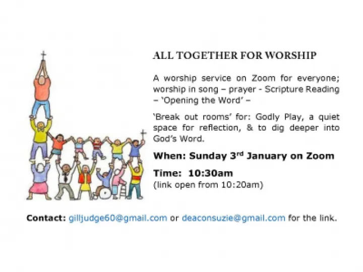 2021 01 03 &ndash; Intergenerational Service flyer