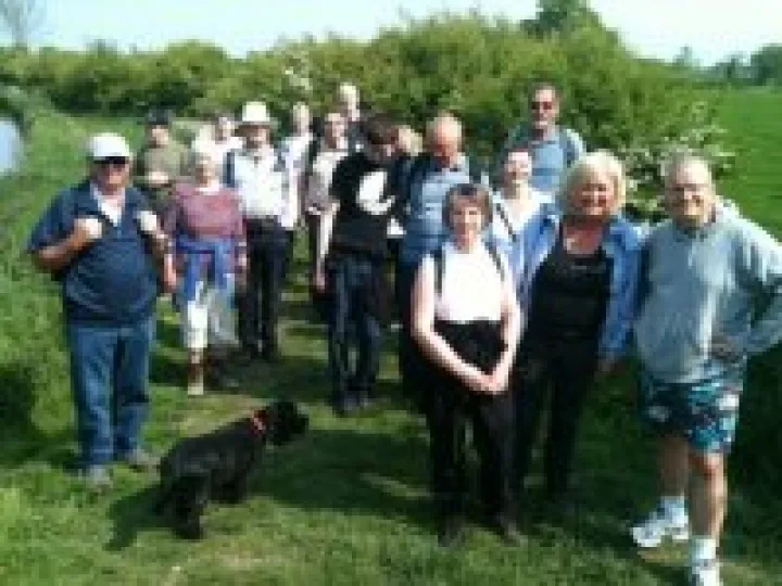 ARS walk along Shropshire Union Canal, April 2011