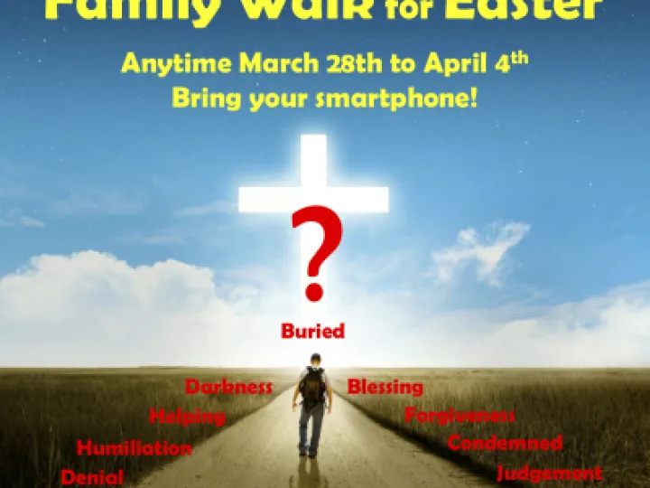 Easter Walk Publicity Poster vs1