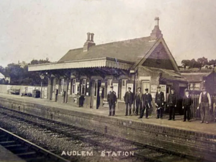 Audlem Station C1900 L25931 Ed