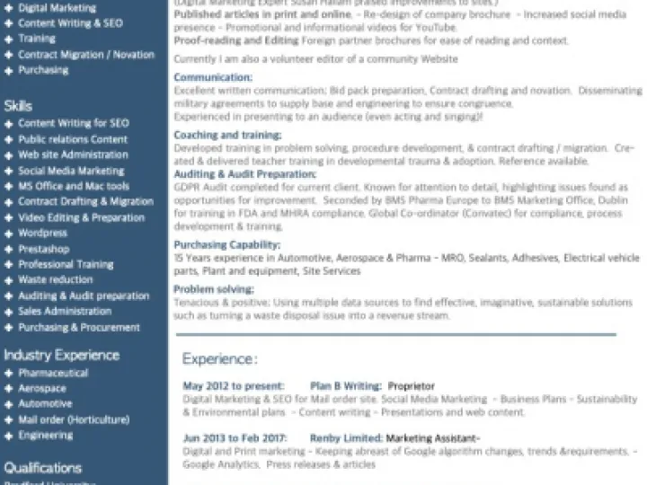 CV Fi Miles 2021 Skills-pages