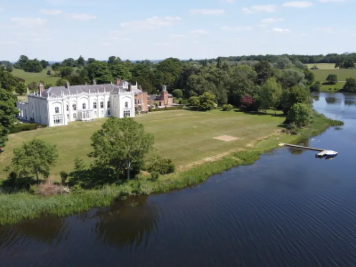 Ariel Abbey Shot With The Mere