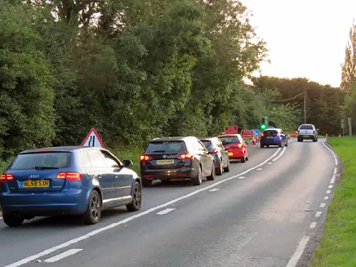 Vehicle Queue at Traffic Lights