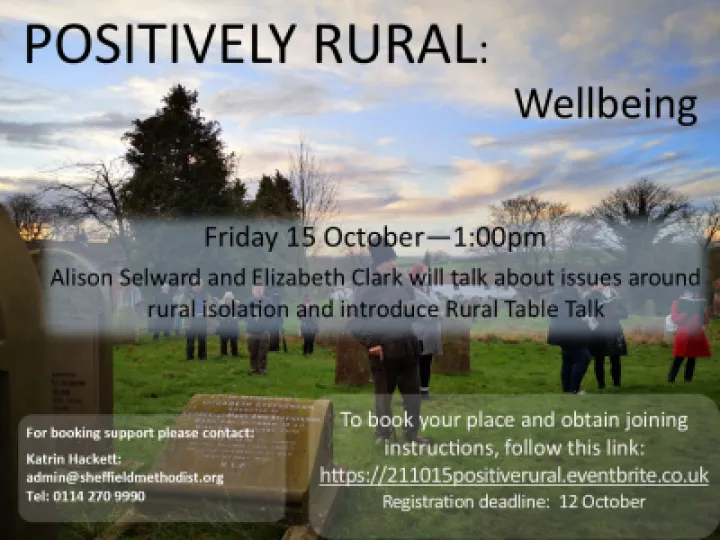 2021-10-15 &ndash; Positively Rural &ndash; Wellbeing