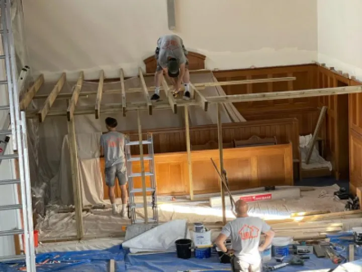 Wooden structure removal