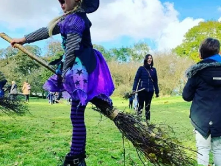 Broomstick Workshop Halloween At The Old Hall   Low Res
