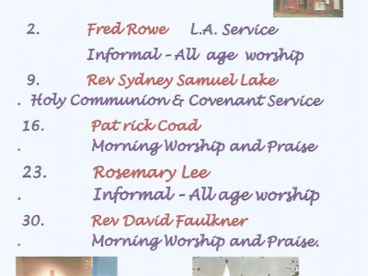 Services in January 2022