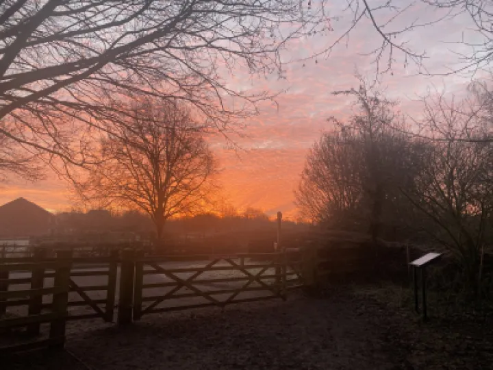 Tarvin Sunrise 140122 &ndash; 2