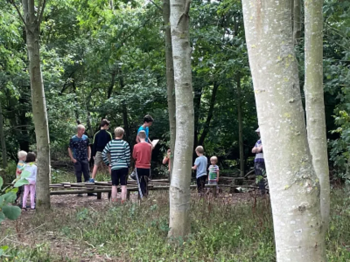 Junior Church outside