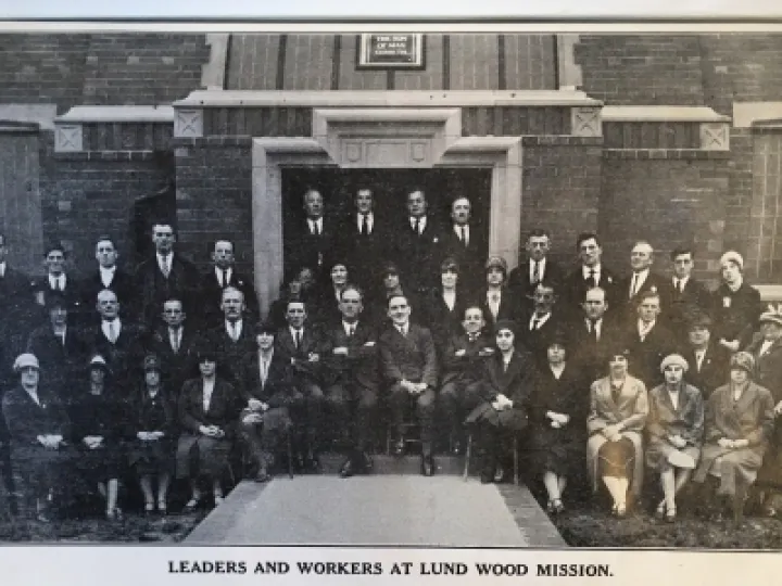 Lundwood Wesleyan Methodist Church members