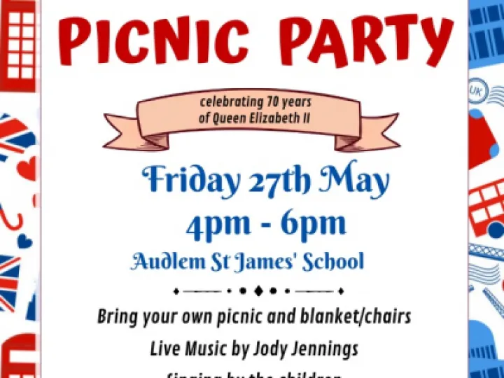 Jubilee Picnic Party Poster