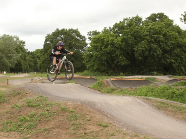 Goldsworth Park pump track 14