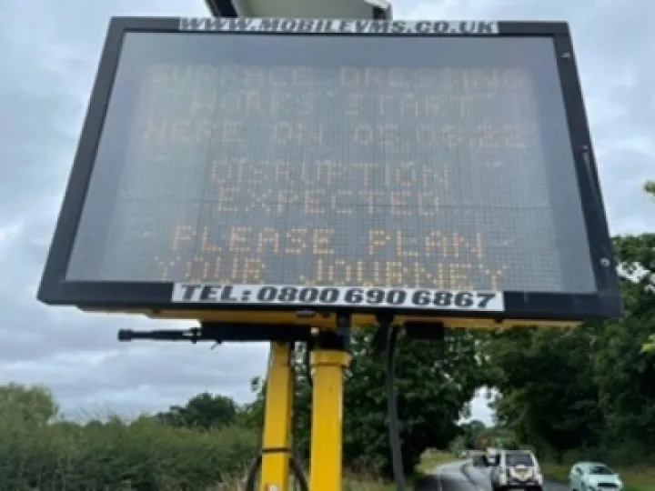 road closed