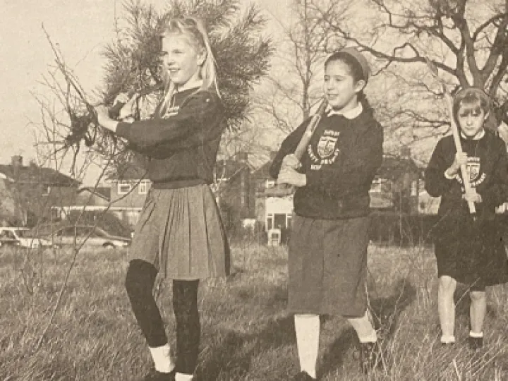 1995 Tre Planting at TPS