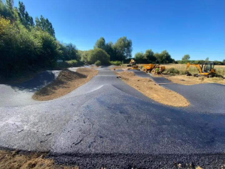 Kidlington pump track