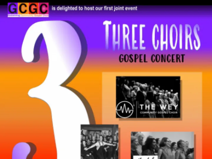 3 Choirs poster