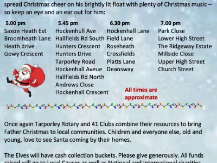 Rotary Christmas Float 2022