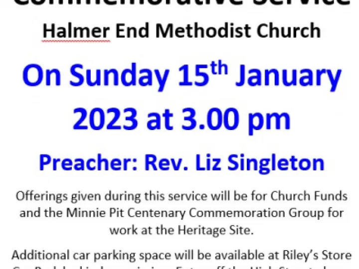 Minnie Pit Commemorative Service 15th January 2023_230107