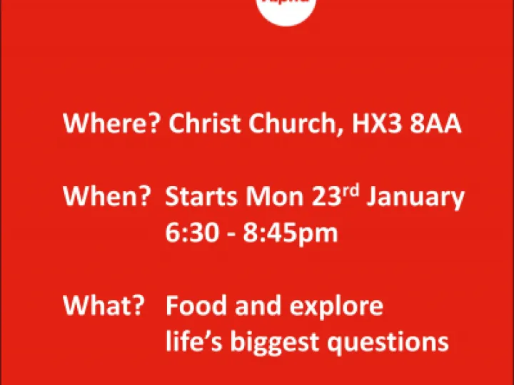 Alpha at Christ Church