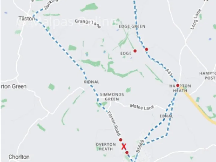 Tilston Road Jan 2023