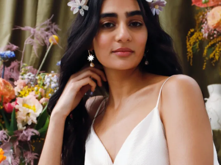 Meadow Headpiece in Lilac_Blue (1)