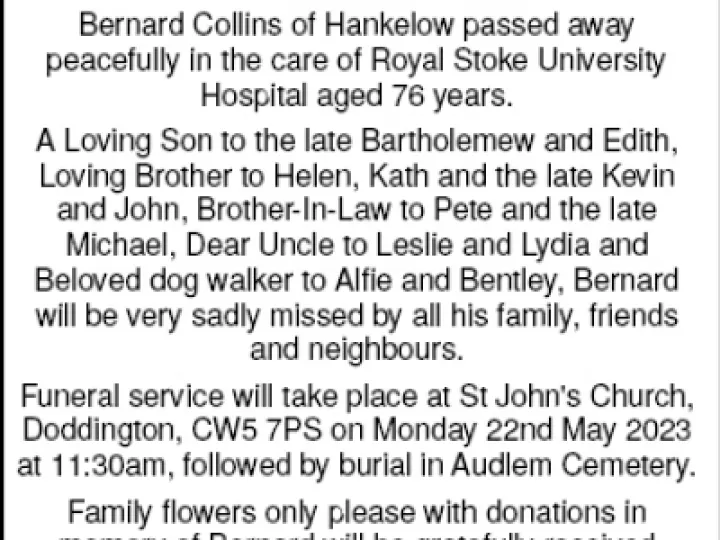 Bernard Collins