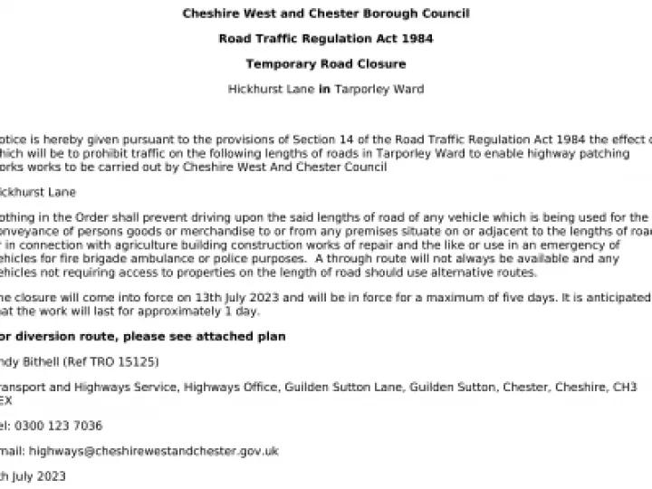 Hickhurst Lane Tro15125-1