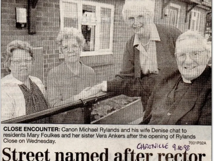 Street named after Rector