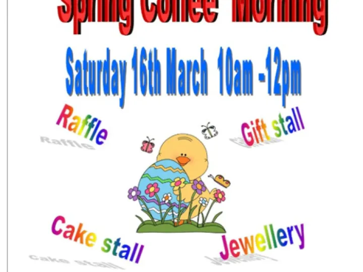 16/3 Spring Coffee Morning