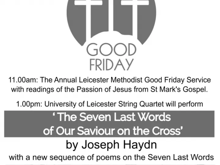 Good Friday 2024 Two Events Poster