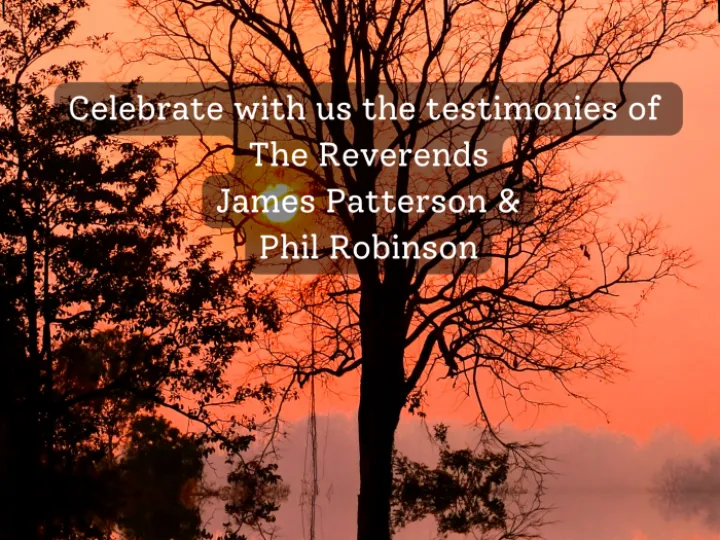 District Ordinands Testimony Service 19 May 2024