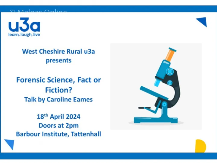 U3A April 2024 Meeting