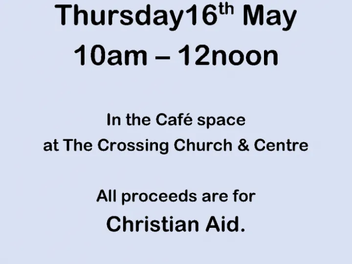 Poster &ndash; Christian Aid Coffee Morning May 2024