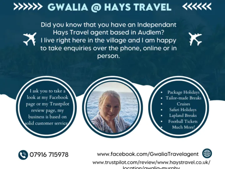 Gwalia Travel Agent Audlem