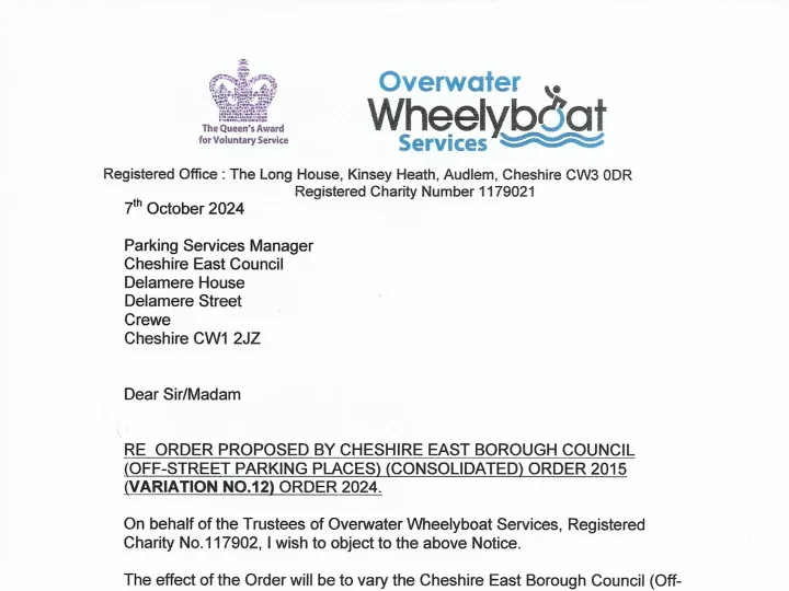 Audlem Village Car Parking Pi