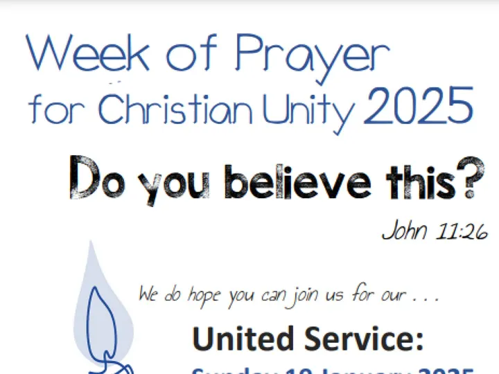 Week of Prayer For Christian Unity