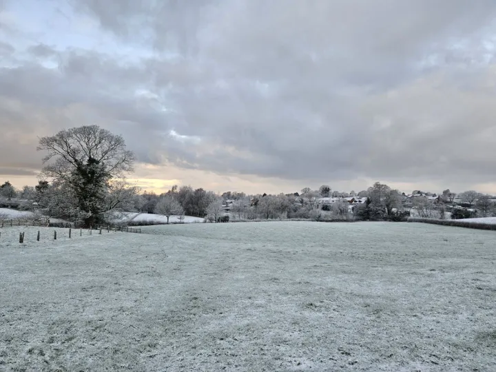 Frosty Fields around Audlem