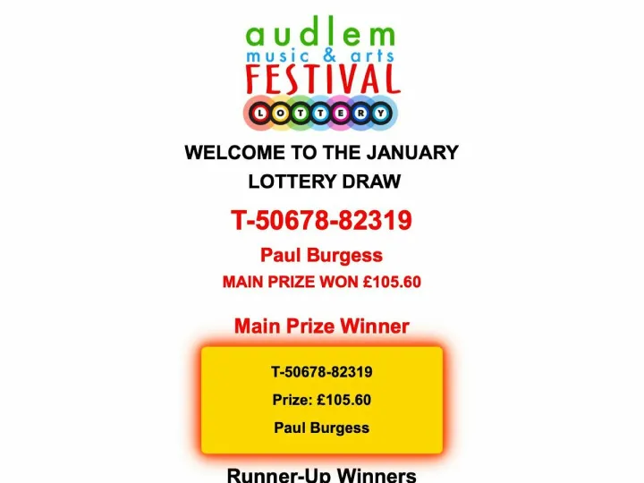2025 Jan Winners