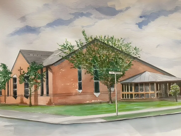 A Watercolor Painting of a Bri