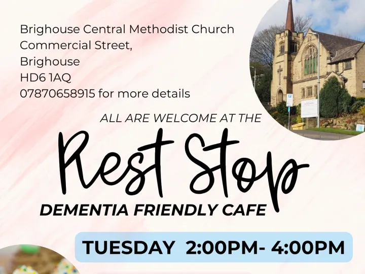 Rest Stop Poster April to August 2025