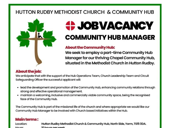 Community Hub Manager Stokesley Circuit