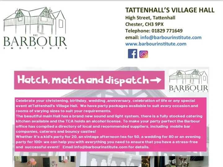 Barbour Village Hall