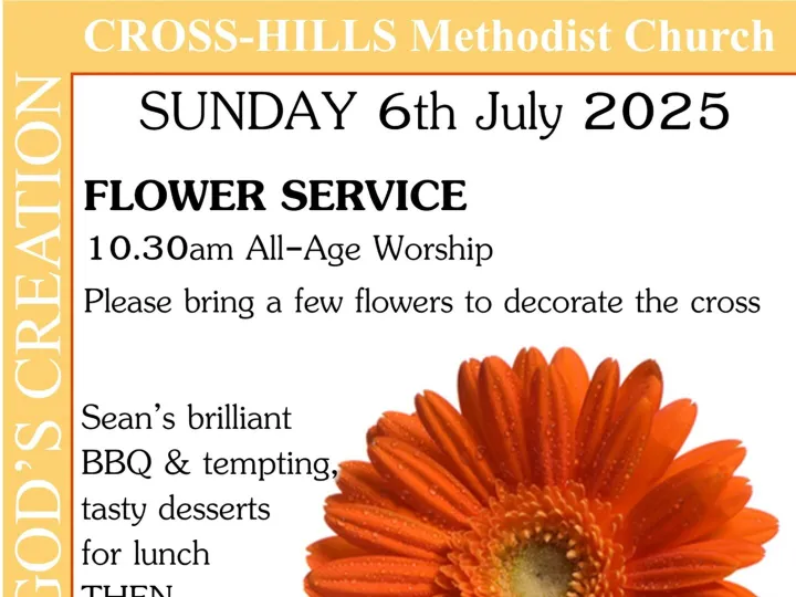 Flower Service Poster 2025