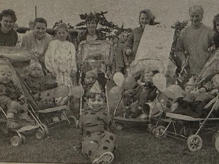 Tarvin carnival 1995 tots of fun