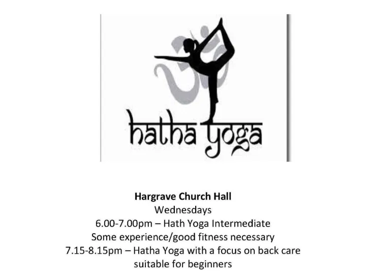 Hatha Yoga