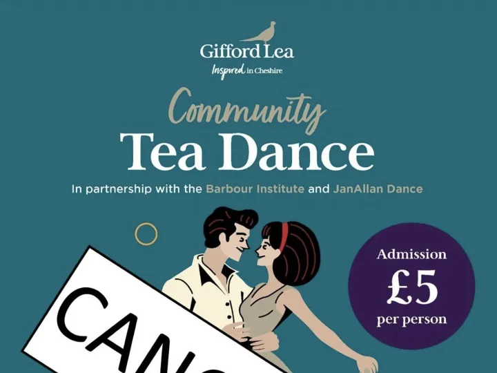 Cancellation tea dance