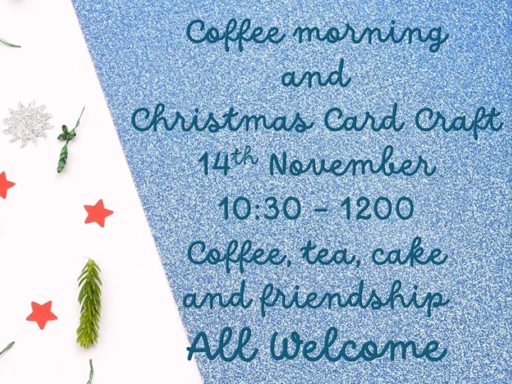 November Coffee Morning &ndash; All Saints