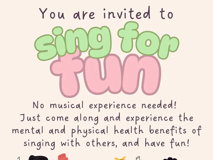 Sing For Fun Flyer (Heage)