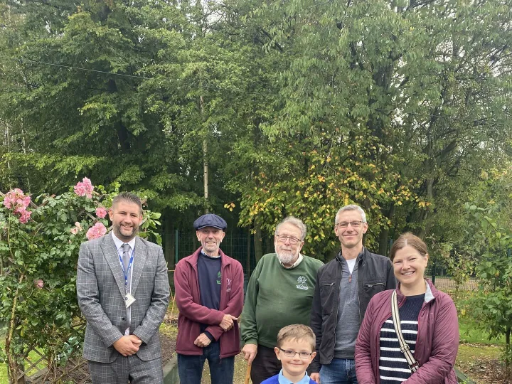 Zac Skillkinbgs  + Parents, Trustees & Andy Davies